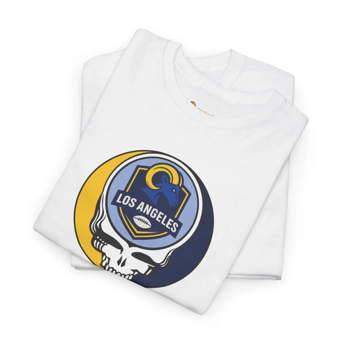 Grateful Dead - Los Angeles Rams Grateful Dead Steal Your Face T-Shirt - NFL - StealieShop